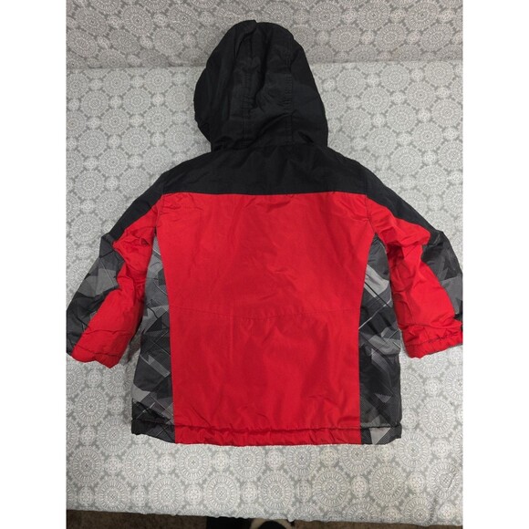 Boys 3T Warm Insulated Hooded Puffer Coat 3T Zero Xposure Snow Ice Child Kids - Picture 6 of 8